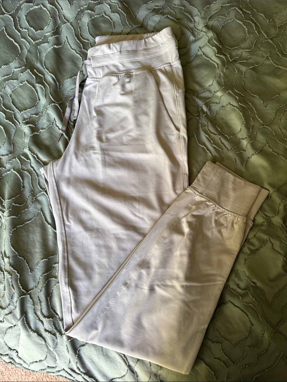 Zyia Light Gray Ascend Joggers